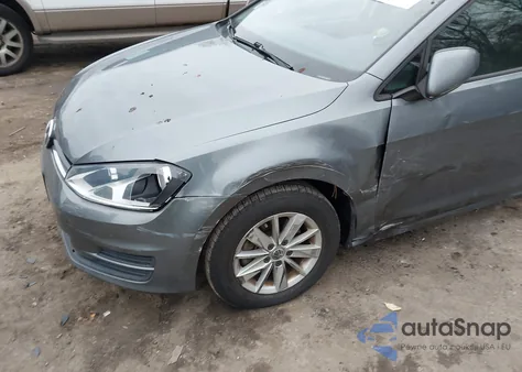 2015 Volkswagen Golf Sportwagen Tsi S 4-Door z USA, uszkodzony, nr VIN 3VWC17AU1FM502734